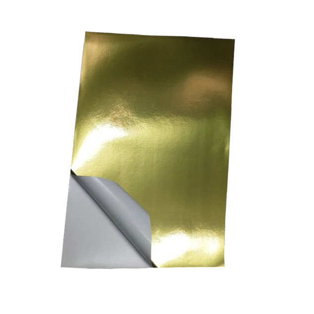 China Self Adhesive Glossy Aluminium Foil Sticker Paper For Printing ...